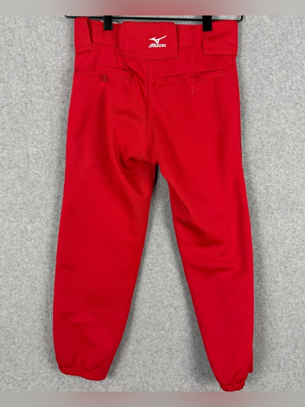Mizuno Women’s Red Softball Baseball Pants Size Medium Elastic Hem Athletic Spor